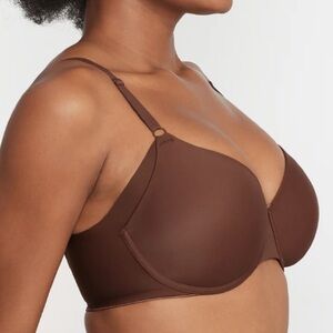 Women's Brown Underwire Bra
